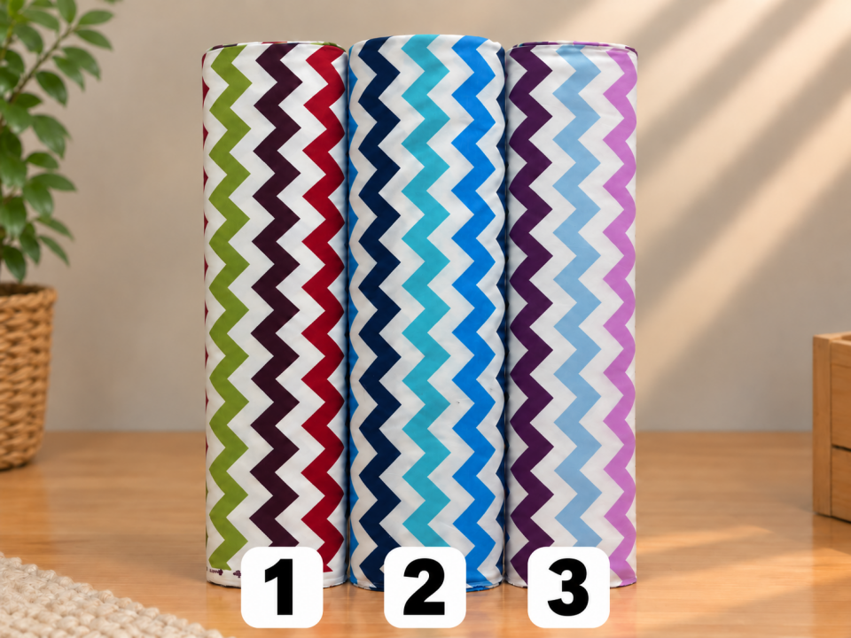 Zigzag Desenli Premier Duck Kumaş zigzag3