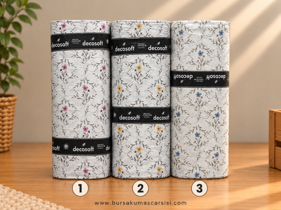 %100 Pamuk Nevresim 1-Pembe